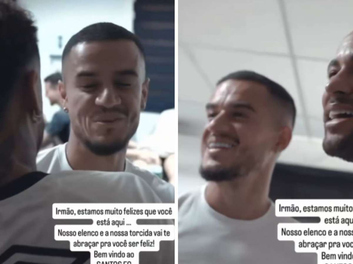 Neymar 'anuncia' Philippe Coutinho no Santos pelas redes sociais