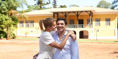Ana Hickmann e Edu Guedes em Casa Gialla Foto: Reprodução Instagram | @ahickmann