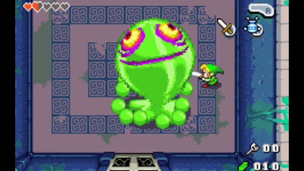 The Legend of Zelda: The Minish Cap trazia o conceito de Link diminuir e ver o mundo por um outro ângulo — Foto: Divulgação/Nintendo