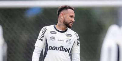 Neymar em ação durante treino do Santos (Foto: Raul Baretta/ Santos FC) Foto: Neymar em ação durante treino do Santos ( Raul Baretta/ Santos FC) / Gávea News