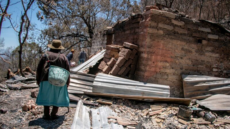 Imagem relacionada à notícia: Os moradores prometem voltar ao fantasma em ruínas em Oaxaca, México