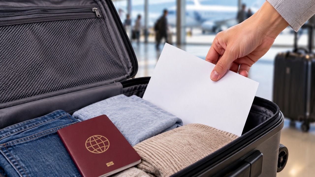 Uma folha de papel dentro da mala, o truque que cada vez mais turistas usam para proteger a bagagem