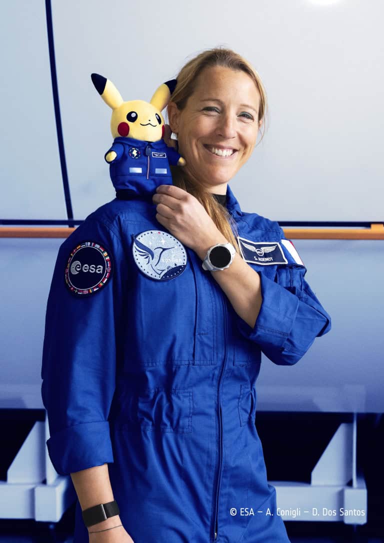 Pikachu astronauta vai para o espaço e ganha exposição na Europa