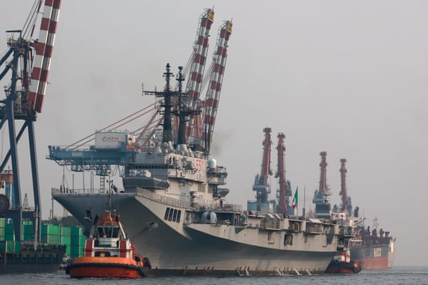 A Indonésia recebe seu primeiro porta-aviões no meio de debates sobre custos e ambições militares