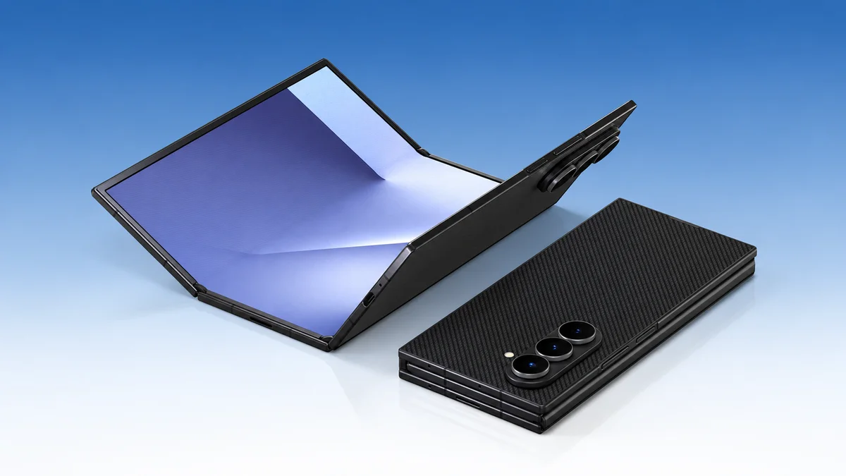 Imagem da matéria: Agora que iPhone dobra em 2, Samsung prepara novo celular que dobra em 3