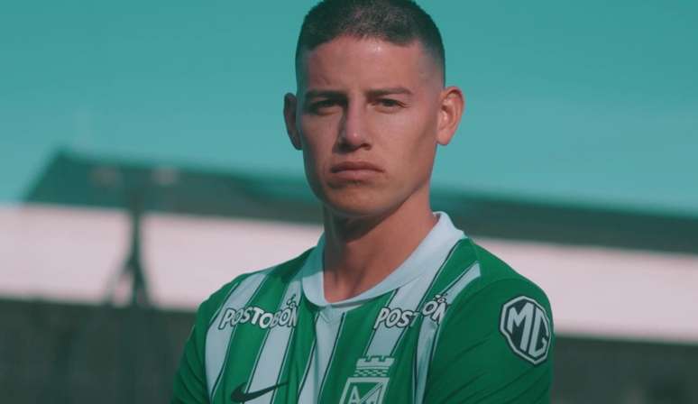 Atlético Nacional anuncia contratação de James Rodríguez