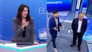 Apresentadora da Globo erra nome de candidato e é corrigida por Garotinho no Rio: 'É André'
