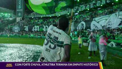 Com tempestade, Athletiba termina em empate histórico