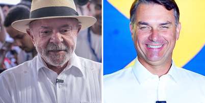 Luiz In&aacute;cio Lula da Silva (PT) e Fl&aacute;vio Bolsonaro (PL) s&atilde;o candidatos a presidente Foto: Montagem/Fotos: Estad&atilde;o Conte&uacute;do