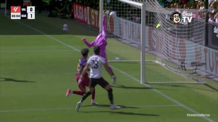 Valencia 0 x 5 Barcelona | Melhores momentos | 4ª rodada | Campeonato Espanhol