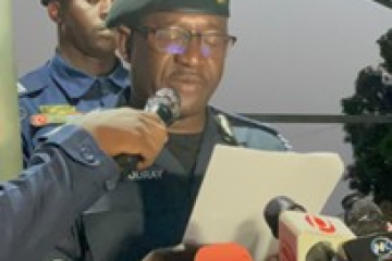 IGP Touray vows firm response to protests, acknowledges electricity crisis