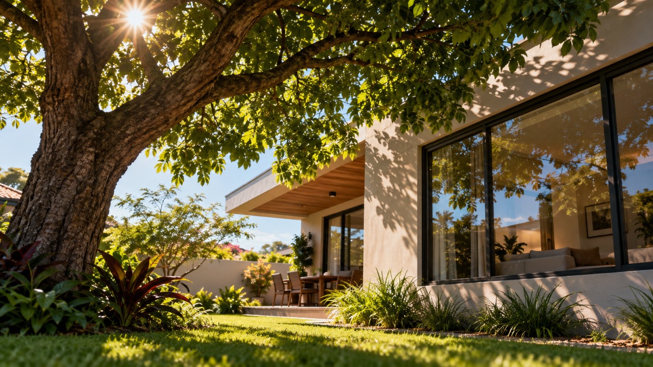 Paisagista revela o segredo que pode reduzir em até 25% a energia usada por uma casa: posicionar árvores para sombrear as áreas de maior incidência solar