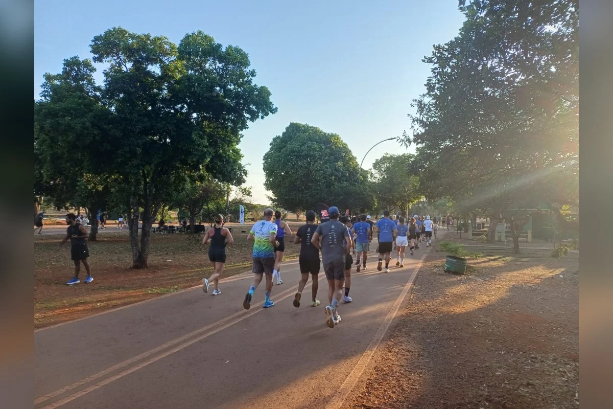 Ato em homenagem a triatleta Rachel Furtado no Parque da Cidade