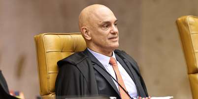 Moraes tem sido alvo de ataques de candidatos a presidência Foto: Alejandro Zambrana/STF