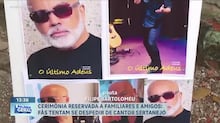 Roberto Cabrini vai a Santa Catarina investigar acidente aéreo com cantor Rick