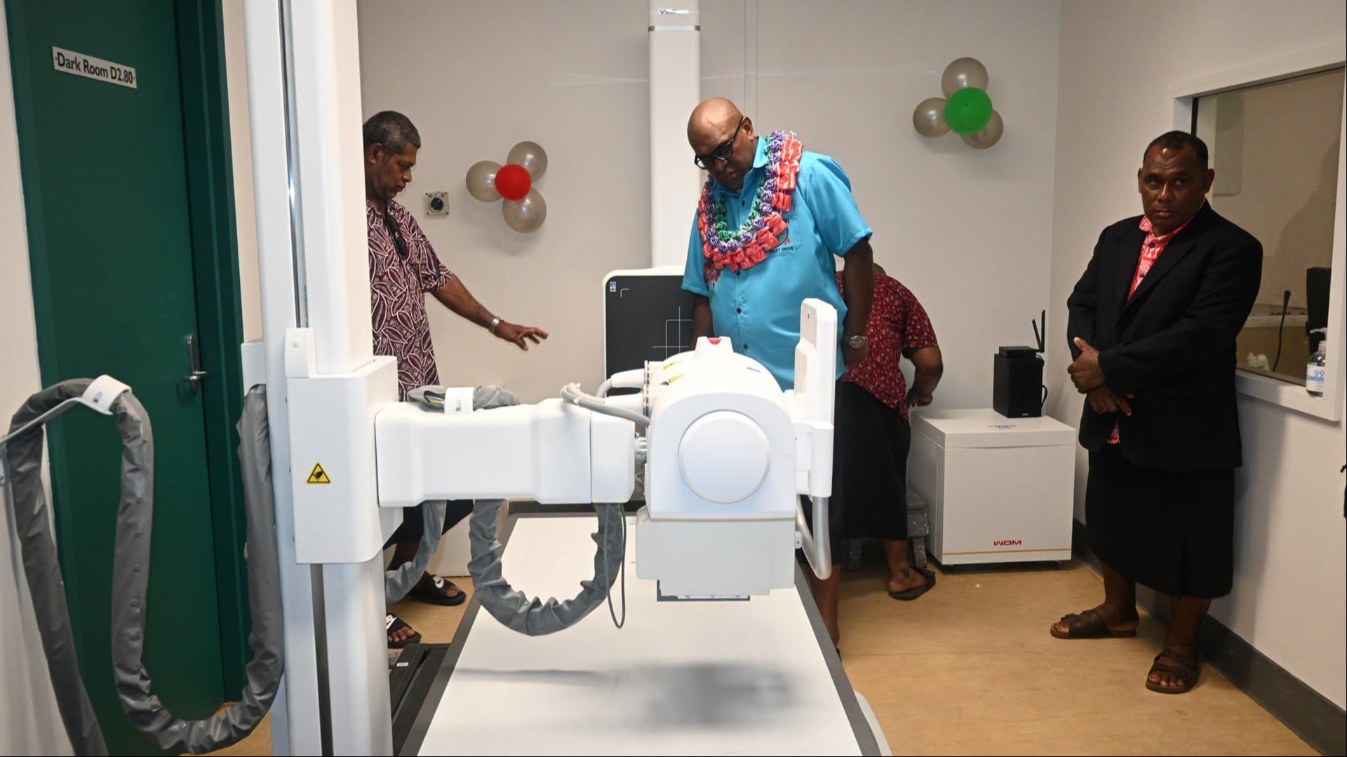 Nova máquina de raio-X impulsiona os serviços de saúde em Taveuni