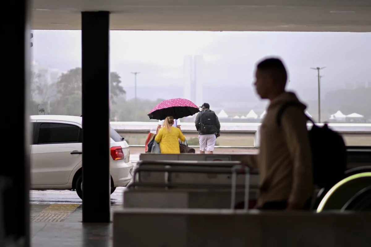 DF tem previsão de chuva e trovoadas isoladas nesta terça-feira (15/9)
