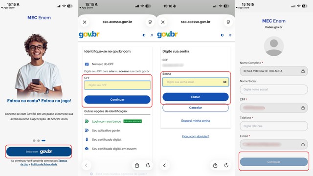 MEC Enem: veja como funciona o app, seus simulados e redações para a prova