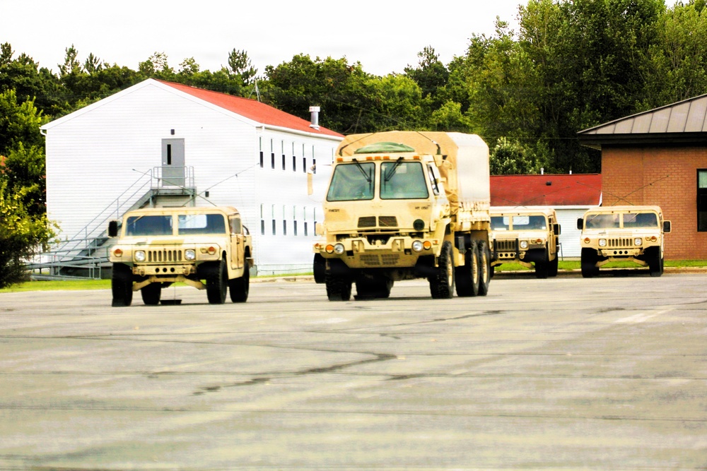 Imagem relacionada à notícia: Milhares de treinos em Fort McCoy durante o ocupado agosto; exercícios, treinamento anual trazem tropas ao