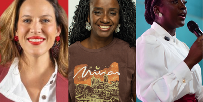 Candidatas do PT em MG, Bella Gon&ccedil;alves, Andr&eacute;ia de Jesus e Ana Elisa Silva denunciaram ter recebido amea&ccedil;as an&ocirc;nimas de viol&ecirc;ncia sexual e de morte Foto: Reprodu&ccedil;&atilde;o/Redes Sociais
