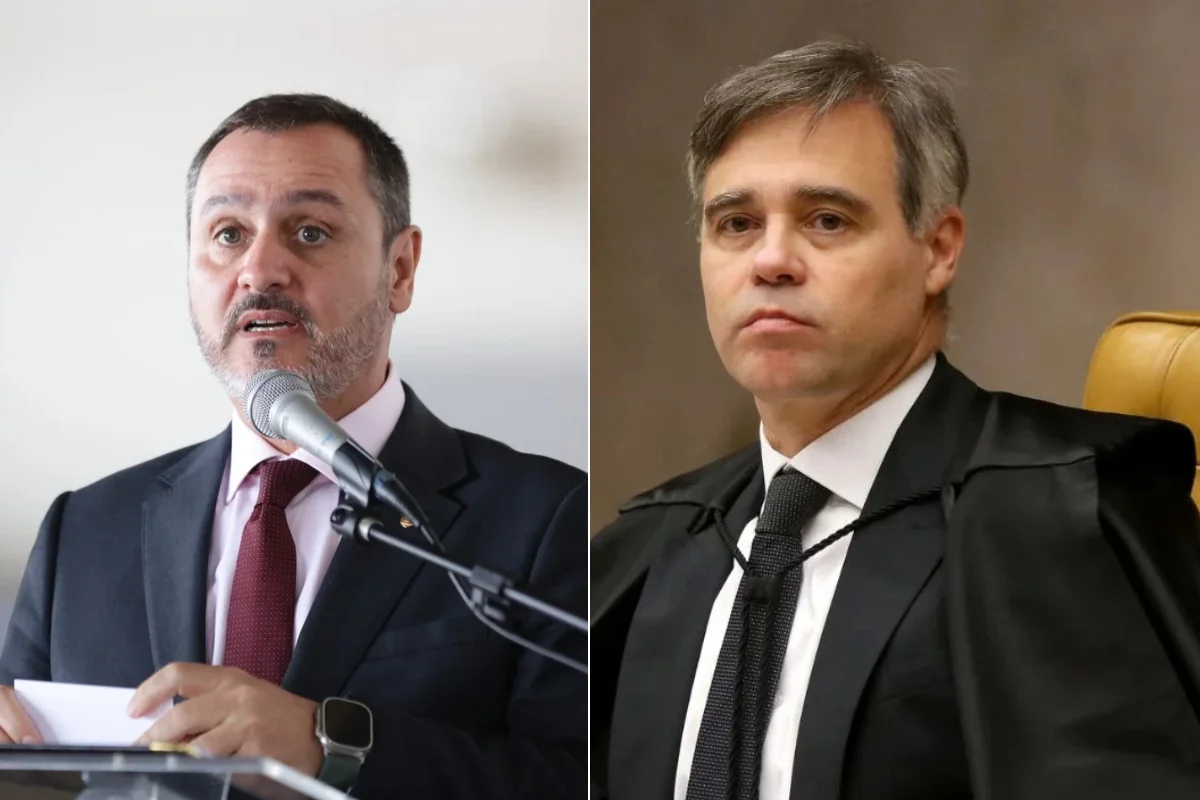 Andrei Rodrigues diretor da PF e André Mendonça ministro do Supremo