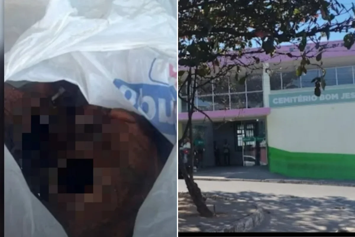 Coveiro e mulher são presos após furto de crânio humano em cemitério de MG