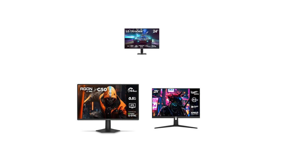 Quer montar um setup gamer de verdade? Veja uma seleção de monitores em promoção na Amazon