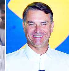 Luiz Inácio Lula da Silva (PT) e Flávio Bolsonaro (PL) estão em empate técnico na pesquisa Foto: Montagem/Fotos: Estadão Conteúdo