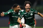 Giay marcou seu primeiro gol pelo Palmeiras