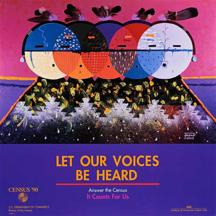 'Façam nossas vozes serem ouvidas': a esplendor da arte de pôster nativo-americana e indígena – em imagens