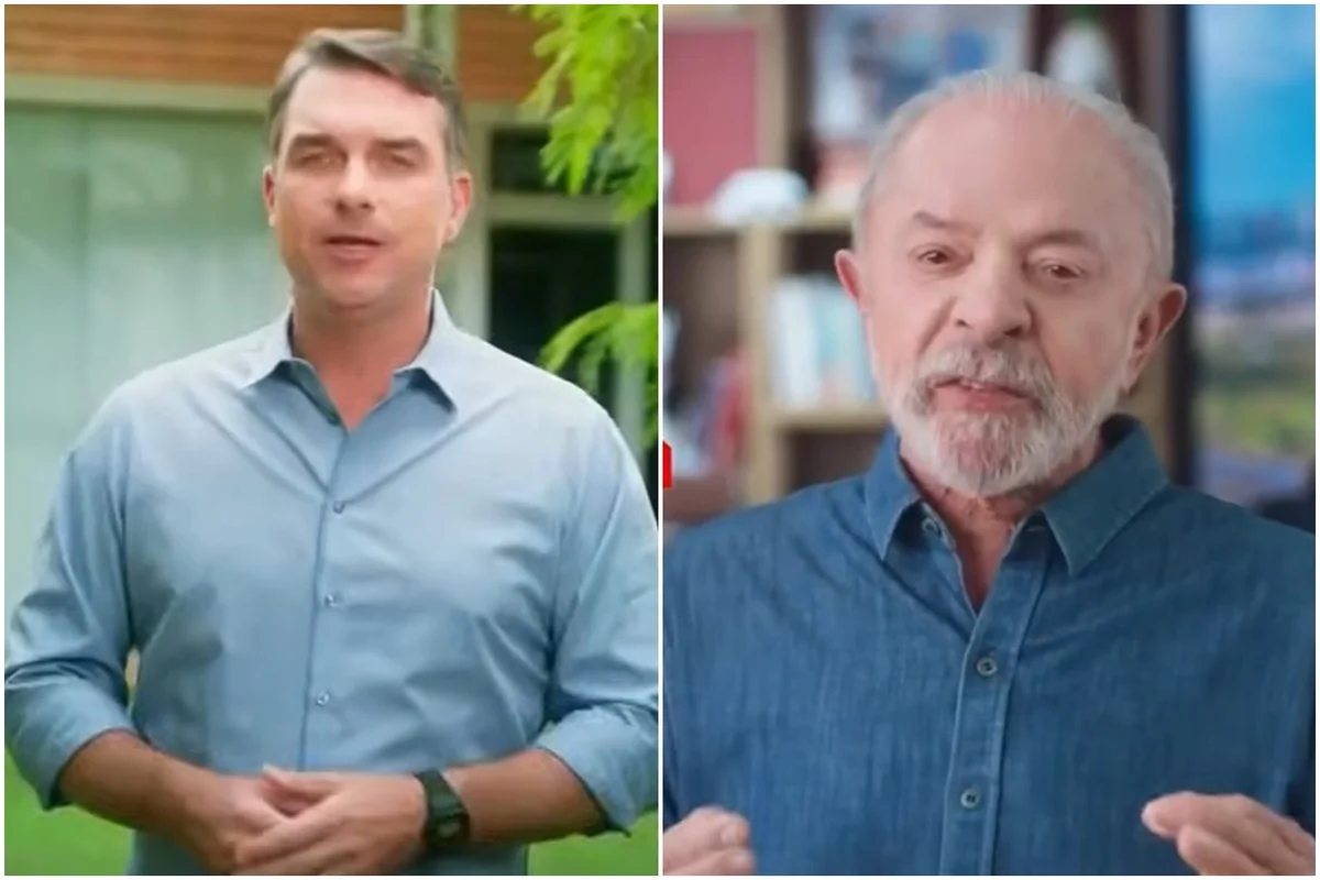Imagem da matéria: Na TV, Flávio busca eleitorado feminino e Lula critica "tesouraço"