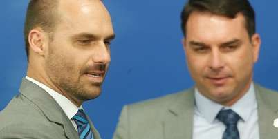 Eduardo Bolsonaro critica Michelle por vídeo contra Flávio Foto: Dida Sampaio / Estadão / Estadão