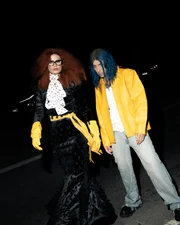 Criaturas e lendas da floresta inspiram fantasias de Halloween dos famosos