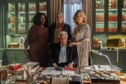 Arthur (Antonio Fagundes), Pilar (Isabel Teixeira), Ulisses (Alexandre Borges) e Silvana (Belize Pombal na novela Quem Ama Cuida