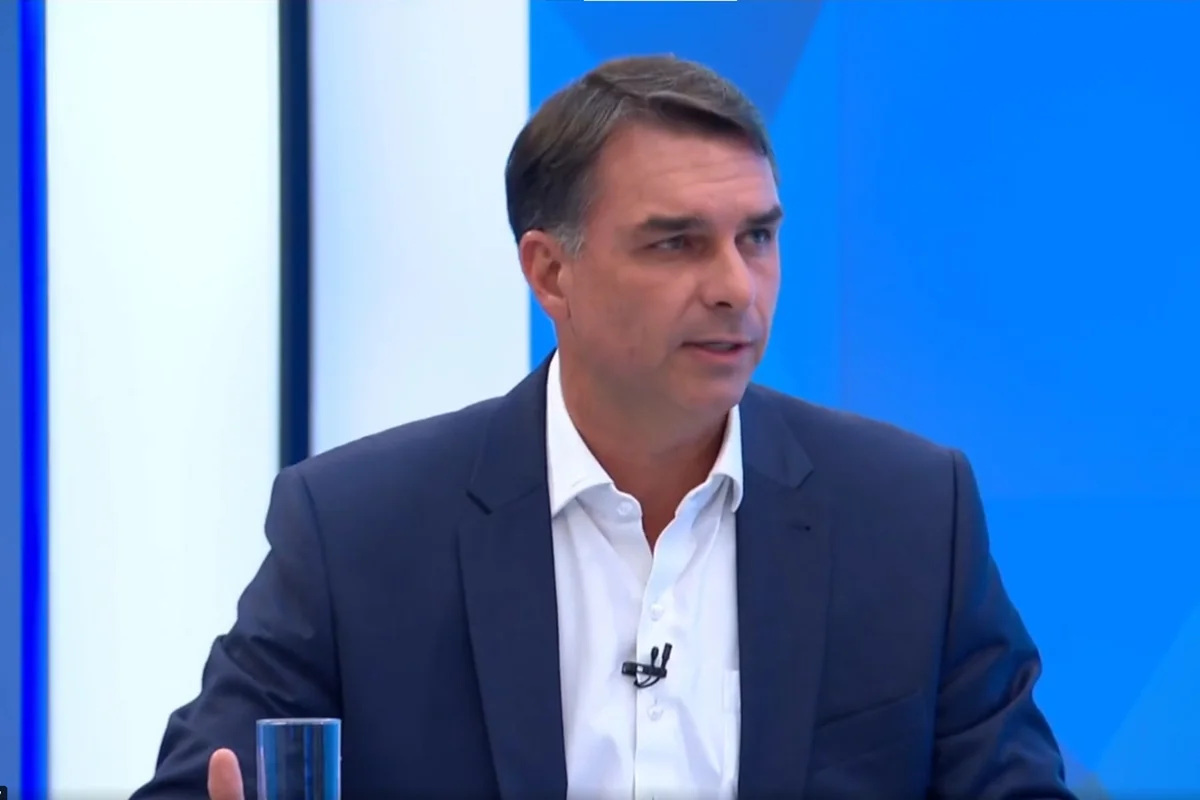 Flávio Bolsonaro na TV Globo