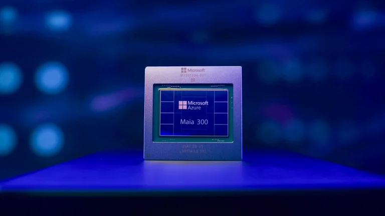 Maia 300: novo chip da Microsoft promete mais IA sem gastar mais energia