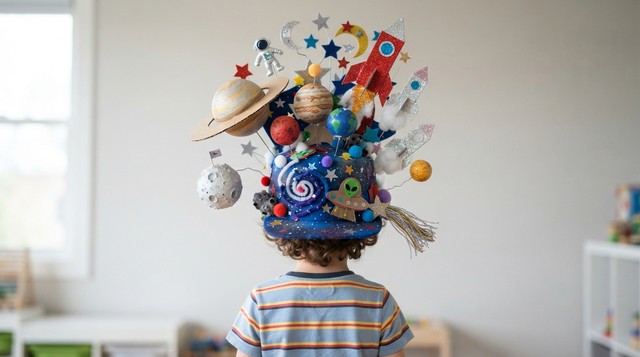 Ideias de chapéu maluco infantil: 6 prompts para criar modelos com IA