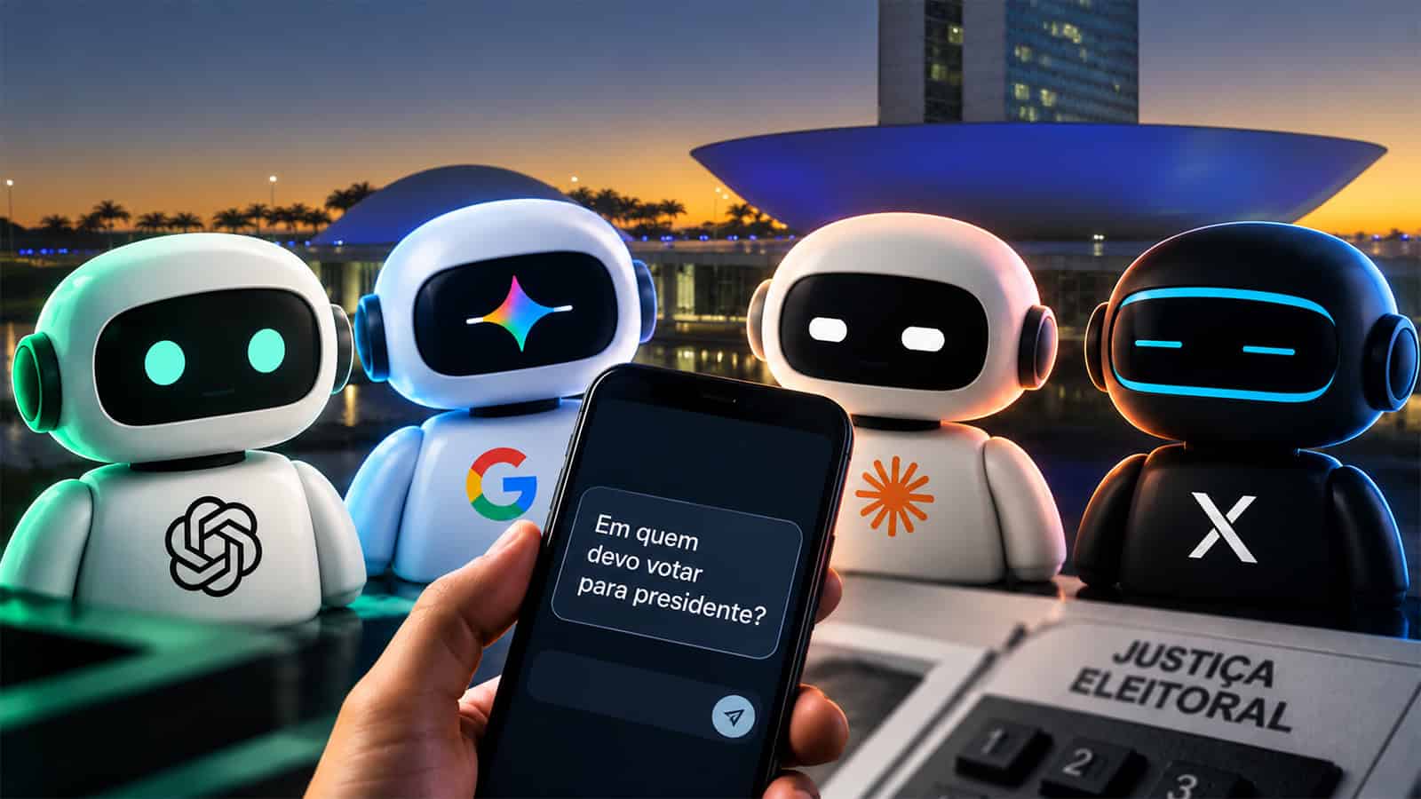 Eleições: posso perguntar para a IA em que votar?