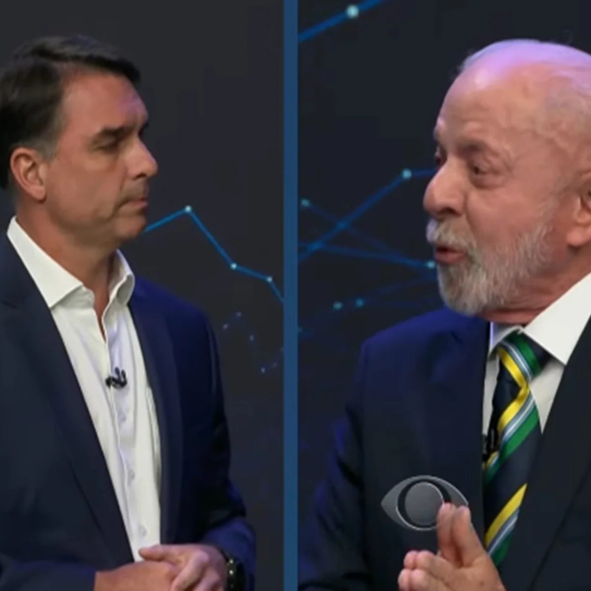 Meio/Ideia: Flávio tem 51% dos votos válidos contra 49% de Lula no 2º turno
