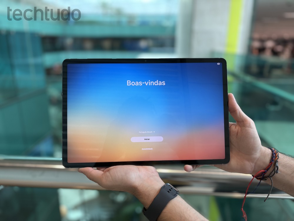 Tela do Galaxy S10 FE — Foto: Amanda Zola/TechTudo