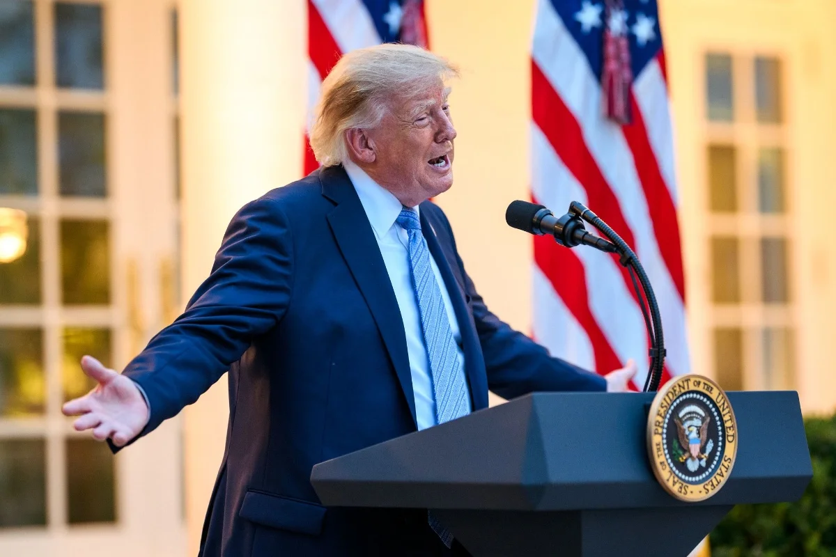 Donald Trump, presidente dos Estados Unidos
