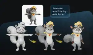 Tripo AI apresenta tecnologia que cria modelos 3D para games com inteligência artificial