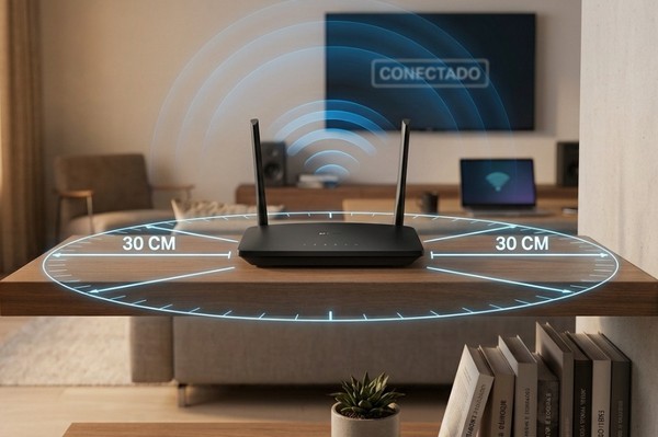 Regra dos 30 cm: o erro no roteador que pode prejudicar o seu Wi-Fi