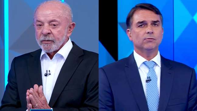 Lula manteve estratégia, enquanto Flávio oscilou entre moderação e agressividade no debate, analisam especialistas