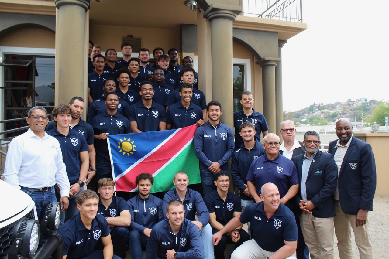 Equipes internacionais rumo ao festival de futebol de Windhoek