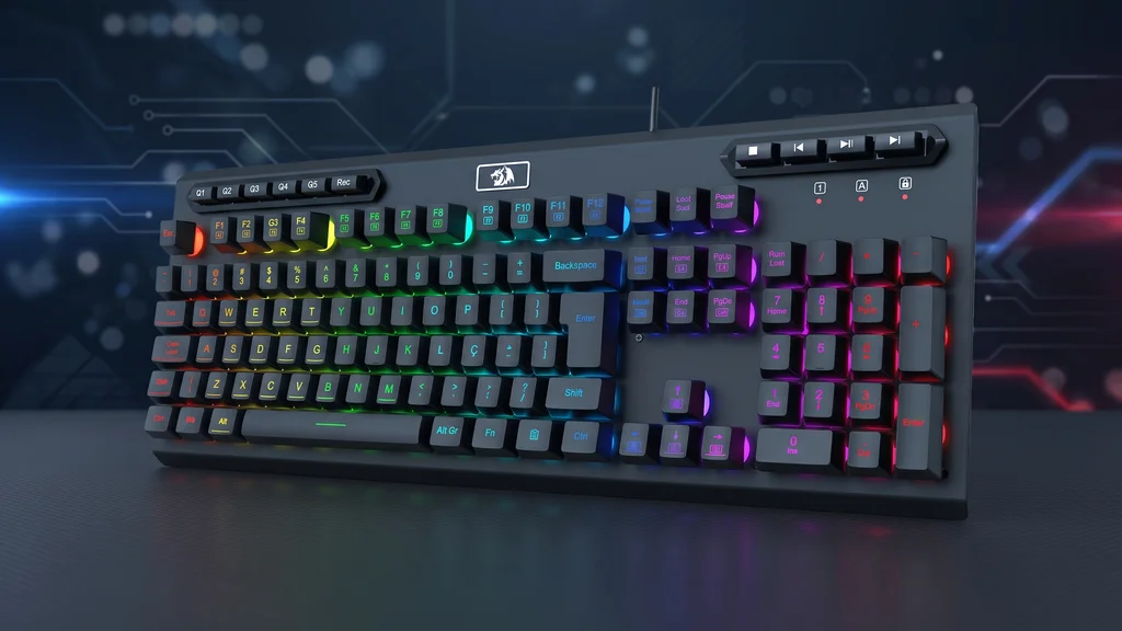 Economize: Teclado Redragon Netherbane RGB com desconto no PIX na Amazon