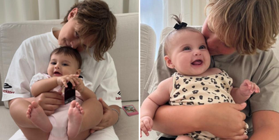 Amanda Kimberlly publica fotos em homenagem a Davi Lucca, irmão mais velho de sua filha Helena. Foto: Reprodução/ Redes Sociais