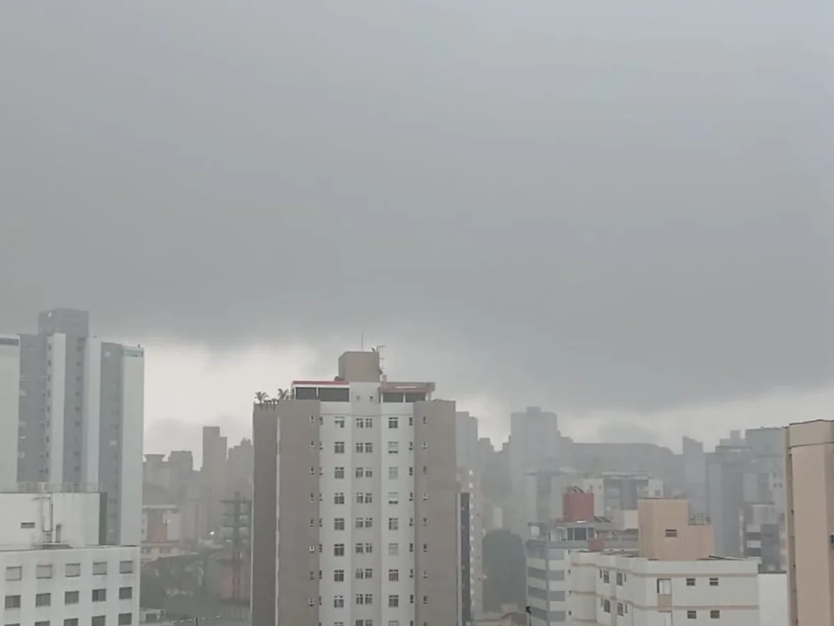 MG: 114 cidades estão sob alerta de chuva intensa, granizo e ventos fortes