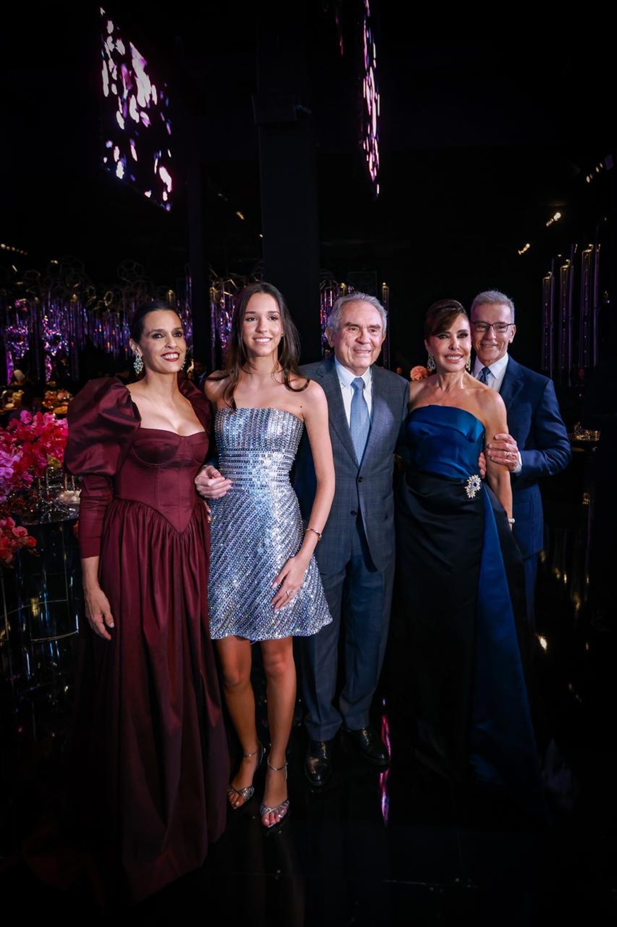 Ilca Maria Estevão, Marita Estevão Lira, Raimundo Lira, Cleucy Estevão e Luiz Estevão