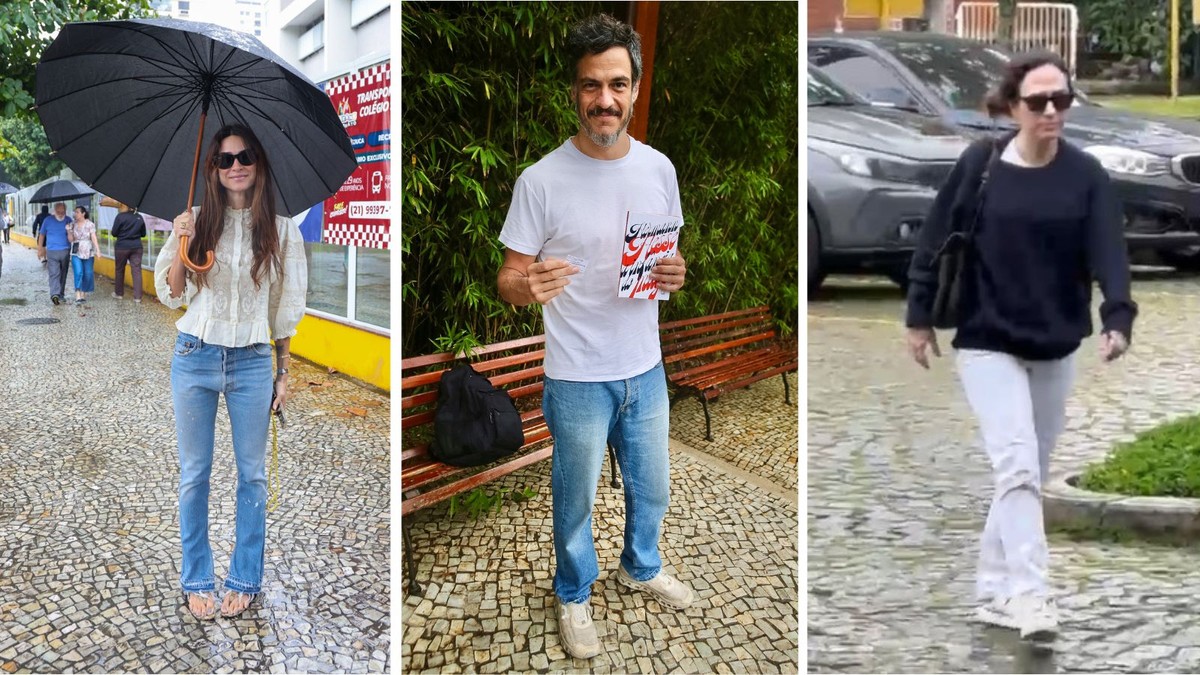 Famosos votam no segundo turno das Eleições 2026